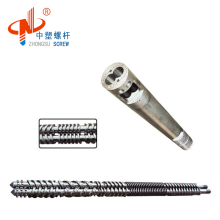 nitriding parallel double barrel screw for pvc pipe extrusion machine